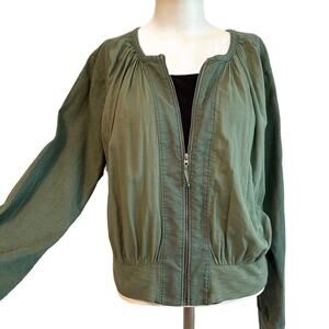 🌴 Hei Hei Hilltop Lightweight Hip Jacket Sage Green, Size Large